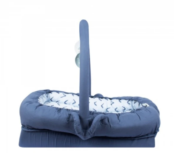 Sevi Bebe Çok Fonksiyonlu Anne Yanı Reflü Yatağı 275.154 Lacivert - 3