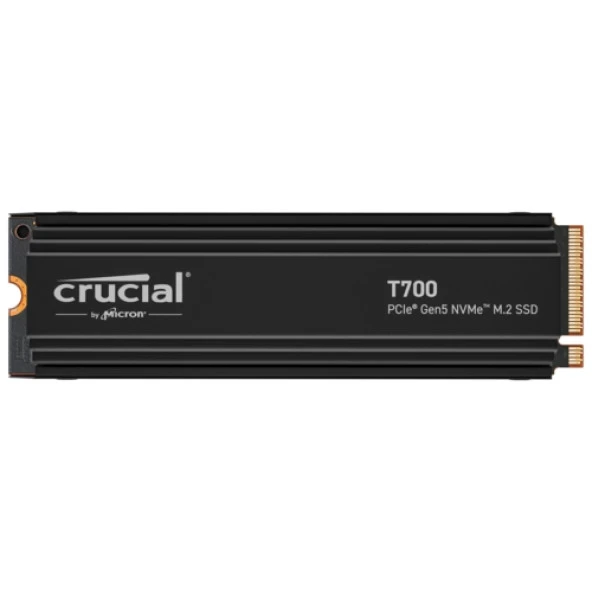 Crucial T700 CT2000T700SSD5 2TB 12400-11800MB/s M.2 Gen5 SSD Sabit Disk