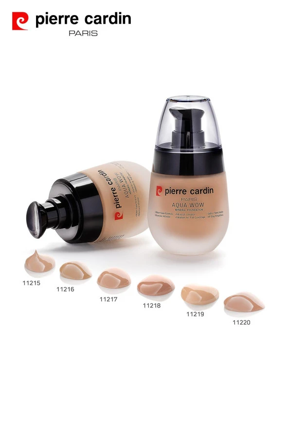 12215 Pierre Cardin Aqua Wow Mineralli Su Bazlı Fondöten Light 304 Neutral Skin With Neutral - 3