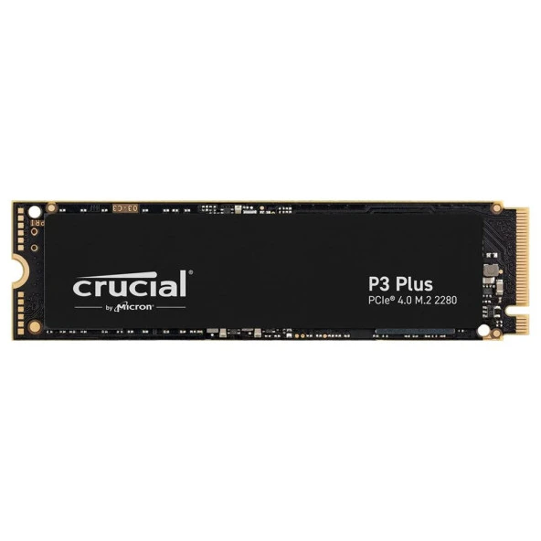 Crucial P3 Plus Ct500p3pssd8 500Gb 4700-1900Mb/S M.2 Ssd Sabit Disk