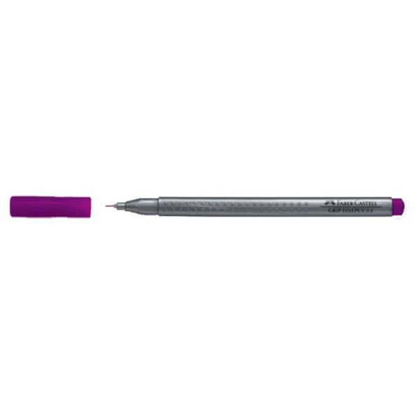 Faber Castell Renkli Kalem Grip Finepen 0,4 Mor 6378
