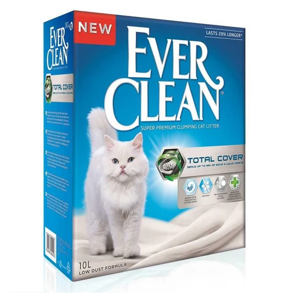 Ever Clean Total Cover Kedi Kumu 10 Lt ürün görseli 1