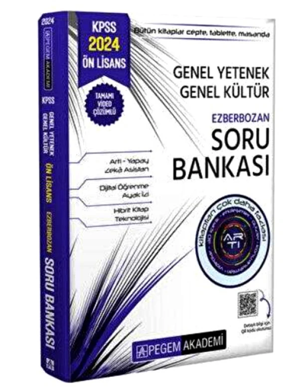 Pegem Kpss Ön Lisans Genel Yetenek Genel Kültür Soru Bankası