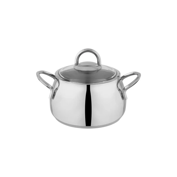 Schafer New Trendy Çelik Tencere Seti 8 Parça-Inox - 6