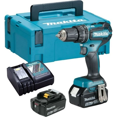 Makita DHP485RTJ Çift Akülü Li-on Akülü Darbeli Matkap 18 V 5 Ah - 2