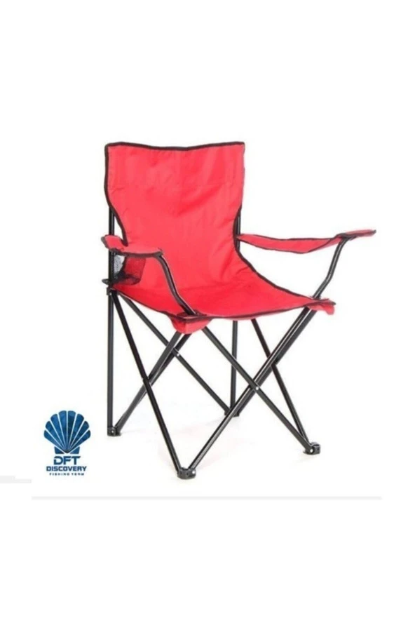 Kamp Sandalyesi Kırmızı