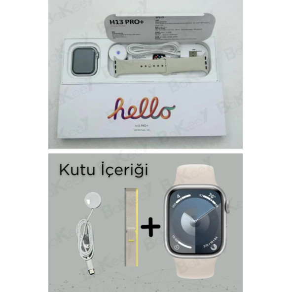 Hello Watch H13 Pro Akıllı Saat 2024 Series 1gb Hafıza Akıllı Saat - 2
