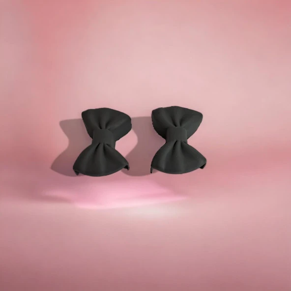 2 Adet Çift Slikon Tencere Tava Tutamacı Slikon Kulp Tutacağı Yanmaz Yapışmaz Eldiven Tutamaç - Resim 3