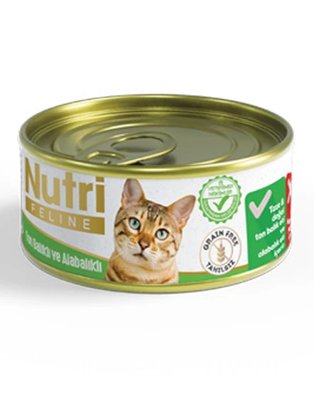 Nutri Feline 85Gr Tavuk Etli 12Adet Yaş Kedi Maması