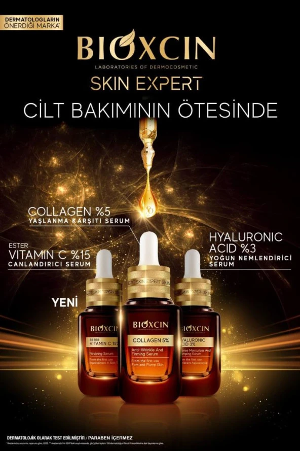 Bioxcin Hyaluronic Acid Yoğun Nemlendirici Dolgunlaştırıcı Serum - Hyaluronic Acid %3 Panthenol %5 Lipozomal - 7