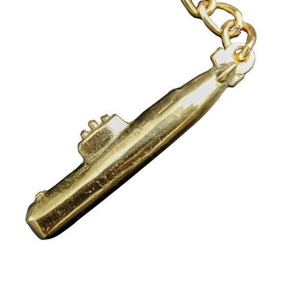 PiMarks Pirinç Döküm Denizaltı Anahtarlık - 3
