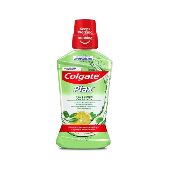 Colgate Plax Çay&Limon Ağız Bakım Suyu 500 Ml - 2