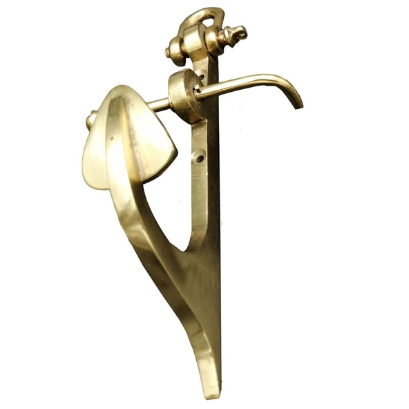 PiMarks Pirinç Döküm 190Mm Çıpa Objeli Çimolu Askılık - 3