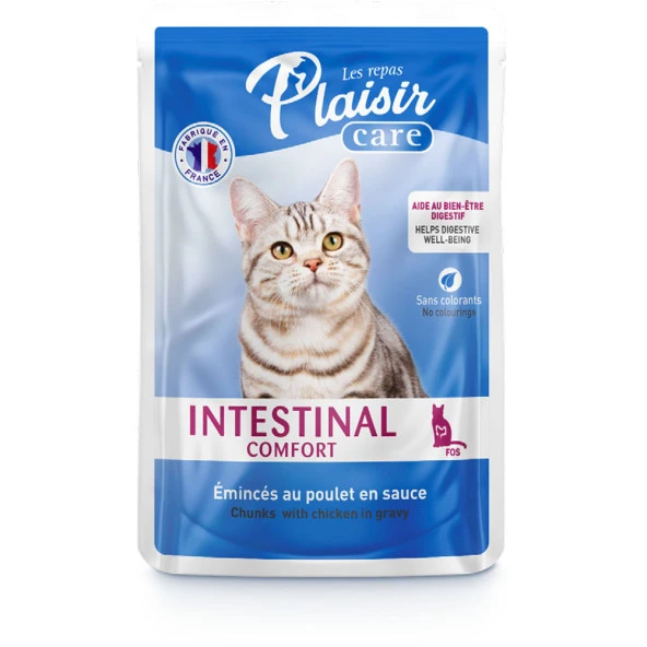 Plaisir Care 85Gr Intestinal Comfort 6 Adet Yaş Kedi Maması