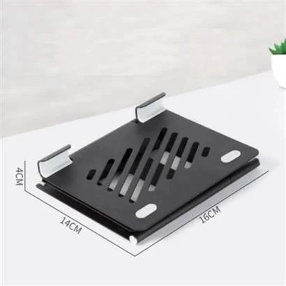 Ayarlanabilir Metal Dizüstü Destek Tabanı Katlanabilir Taşınabilir Laptop Sehpası Standı - 4
