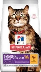 Hills Adult Sensitive Stomach Skin Tavuklu Kedi Maması 1,5 Kg ürün görseli 1