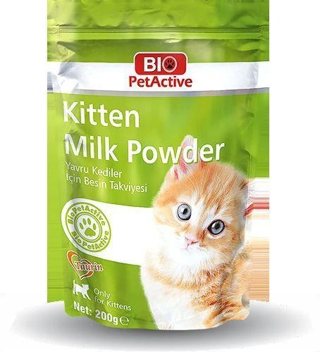 Bio Pet Active Kitten Milk Powder Yavru Kedi Süt Tozu 200 Gr ürün görseli