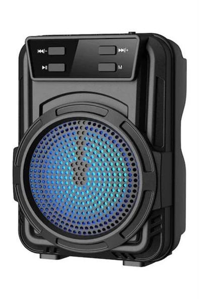 Mini Işıklı Hoparlör Bluetooth Wireless Hoparlör Yüksek Ses Hoparlör - 6