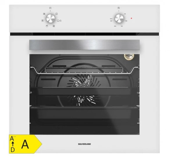 Silverline BO6501W01 S1 Ankastre Fırın Beyaz