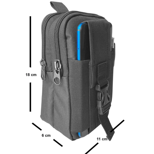 Lederax TTK08 Taktik Bel ve Kemer Çantası - 11