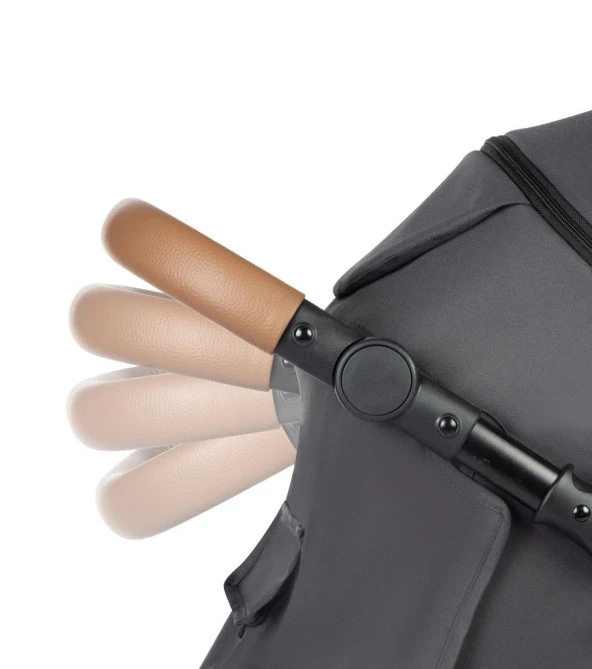 Bebeconfort Ingenious XXL Sepetli Kompakt Bebek Arabası Mineral Graphite - 6