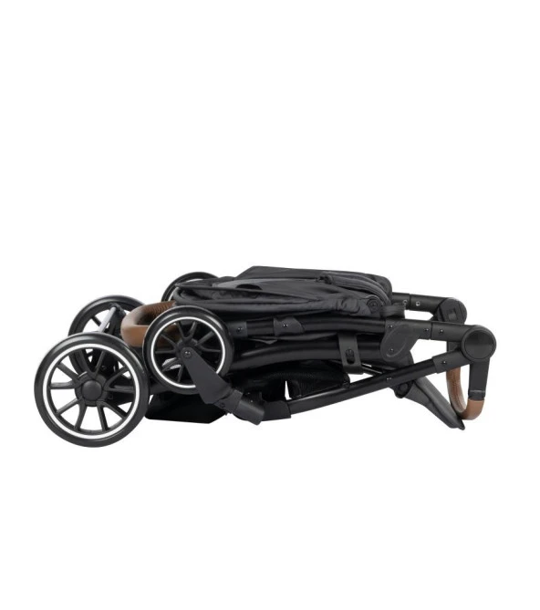 Bebeconfort Ingenious XXL Sepetli Kompakt Bebek Arabası Mineral Graphite - 7