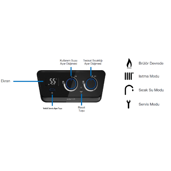 Demirdöküm Ademix 18/24 24 Kw - 3