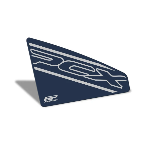 GP Kompozit Honda PCX 125 2021-2024 Uyumlu Cep Pad Mavi - 2