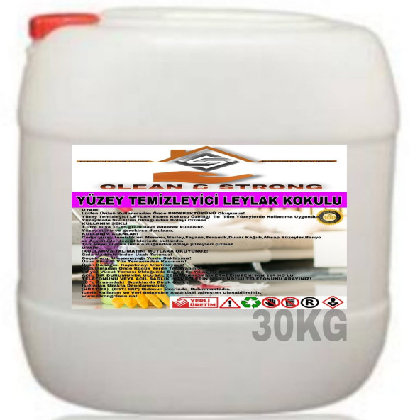 YÜZEY TEMİZLEYİCİ LEYLAK KOKUSU 30KG