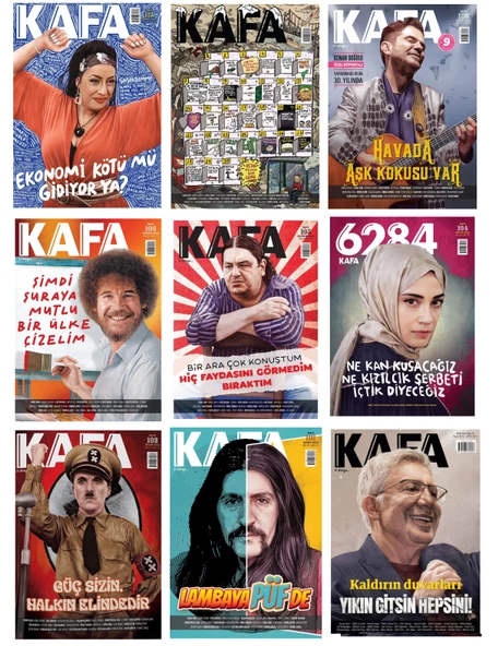 Kafa Dergi 9 Sayı Fırsat Paketi