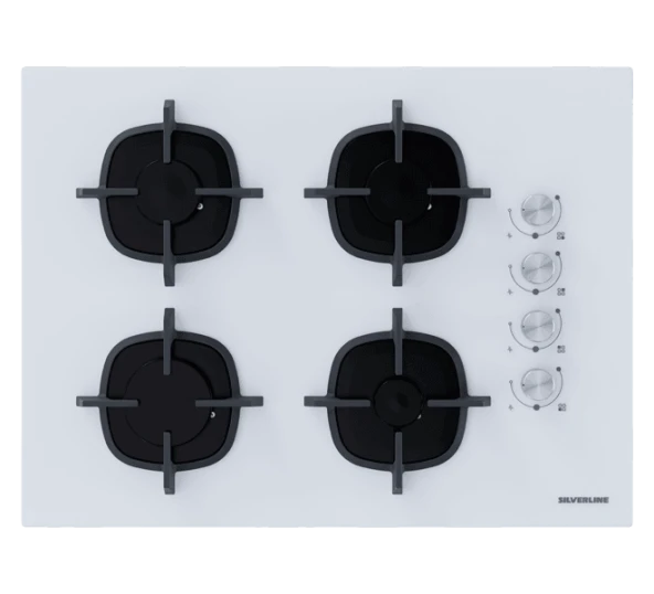 Silverline CS5610W01 Ankastre Ocak Beyaz