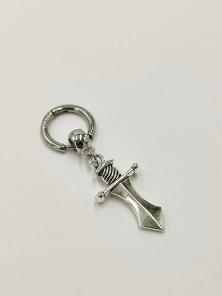 Bıçak Model Bay Bayan Çelik Küpe