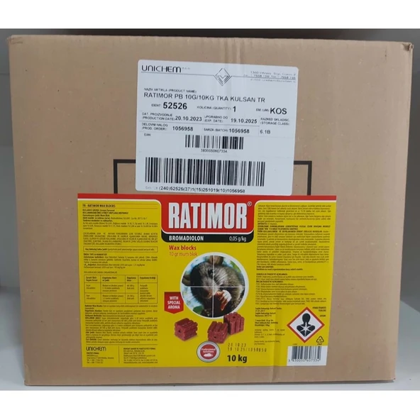 Ratimor Wax Blocks Fare Zehiri | 1 Kg ürün görseli 1