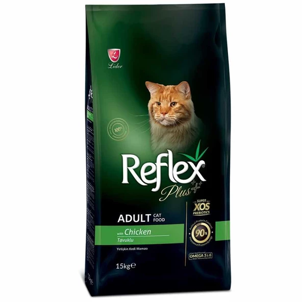 Reflex Plus Tavuklu Yetişkin Kedi Maması 15 Kg