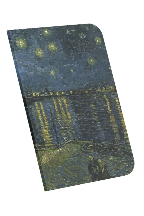 Retronote A4 Defter 2 - Van Gogh - Starry Night Over The Rhone, 1888 - Çizgisiz - 64 Sayfa-21x29,7Cm