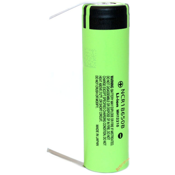 Panasonic Ncr18650b 3.7v 3400mah Puntalı Pil