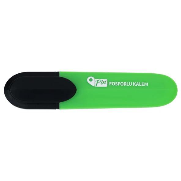 Pin 800 Fosforlu Kalem Yeşil 10'lu Paket