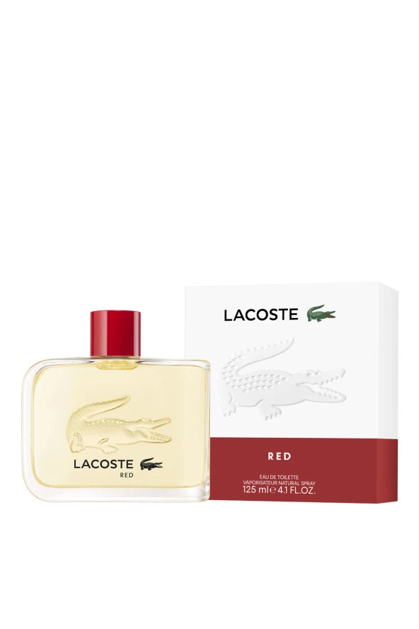 Lacoste Red EDT 125 ml Erkek Parfümü - Resim 2