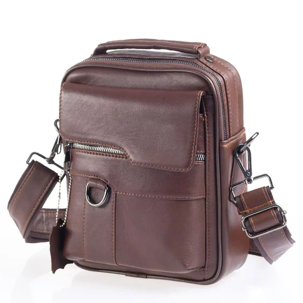 Lederax Hakiki Dana Derisi El ve Omuz Çantası LD464 - 2