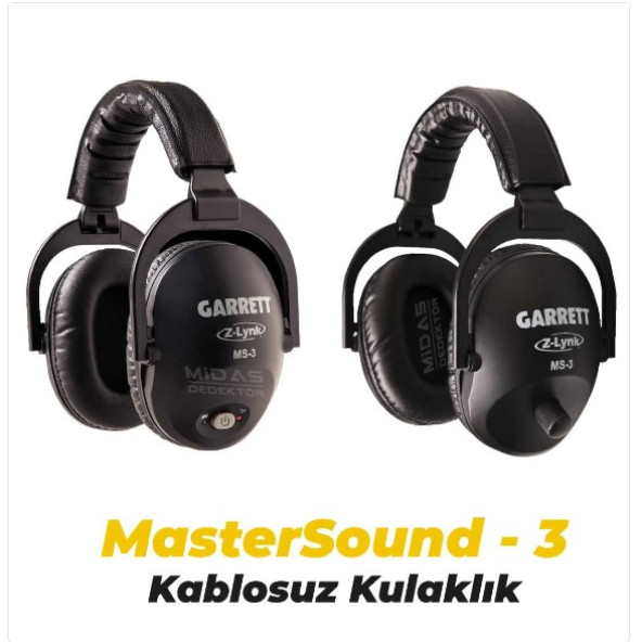 Garrett Ace Apex Dedektör Viper Başlıklı (15x28cm) MS-3 Z-LYNK Kablosuz Kulaklıklı - 5