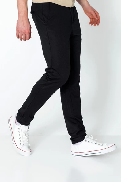 Erkek Regular Fit Ekstra Rahat Esnek Cepli Günlük Pantolon - 5