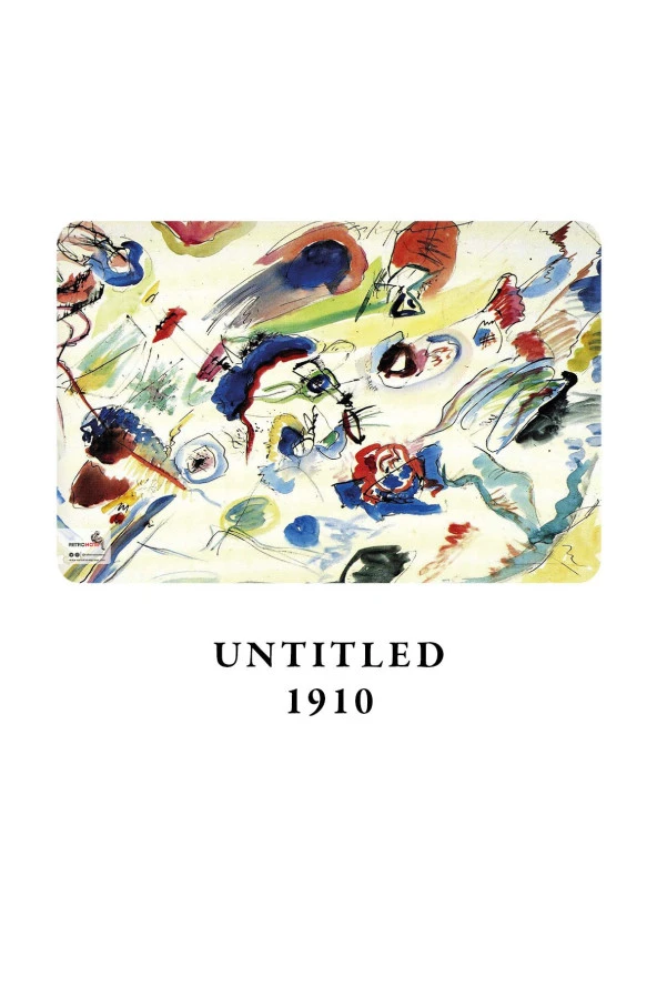 Wassily Kandinsky 4'lü Defter Seti - Great Synthesis Series - Çizgisiz - 64 Sayfa - 10,5x14cm - 2