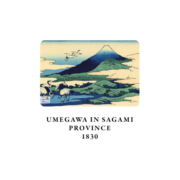 Hokusai 4'lü Defter Seti 4 - Mount Fuji Series Iv - Çizgisiz - 48 Sayfa - 10,5x14cm - 3