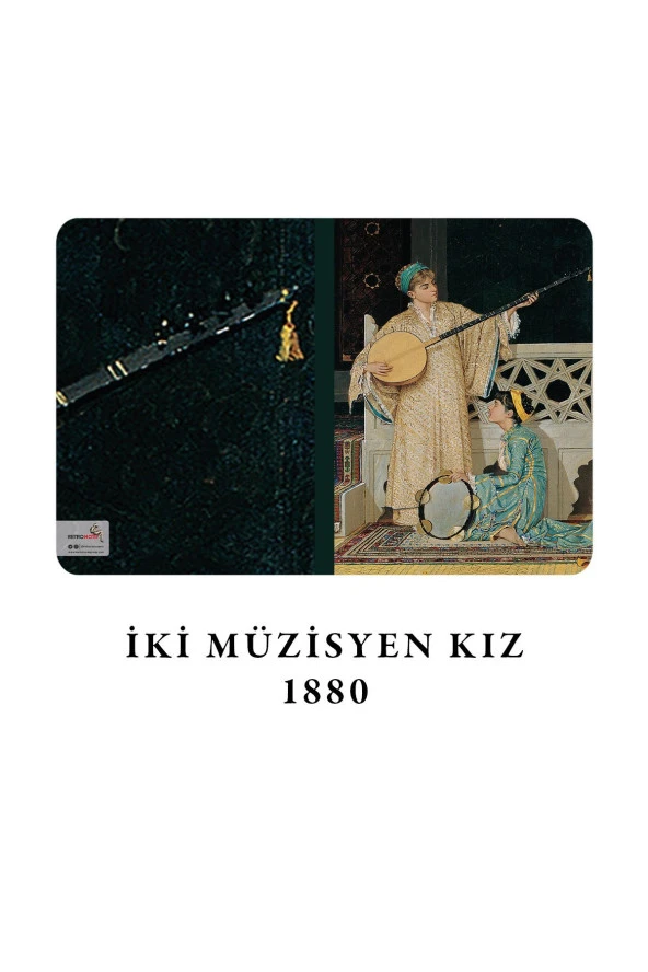 Osman Hamdi Bey 4'lü Defter Seti 2 - Istanbul Hanımefendileri 2 - Çizgisiz - 64 Sayfa - 10,5x14cm - 3