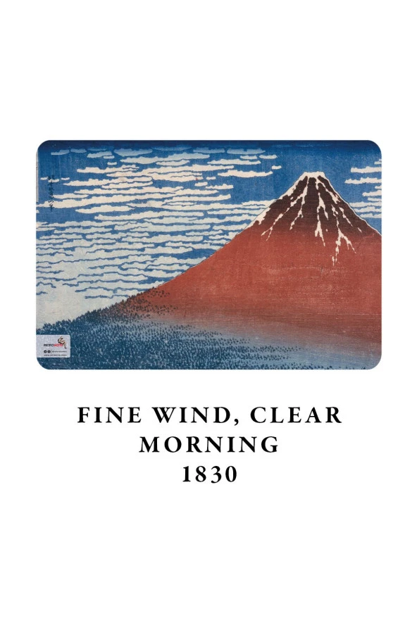 Hokusai 4'lü Defter Seti 2 - Mount Fuji Series Iı - Çizgisiz - 48 Sayfa - 10,5x14cm - 2