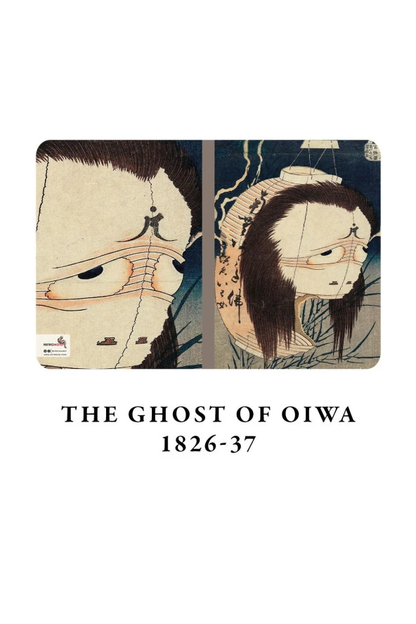 Hokusai 4'lü Defter Seti 5 - Ghosts Series I - Çizgisiz - 48 Sayfa - 10,5x14cm - 2