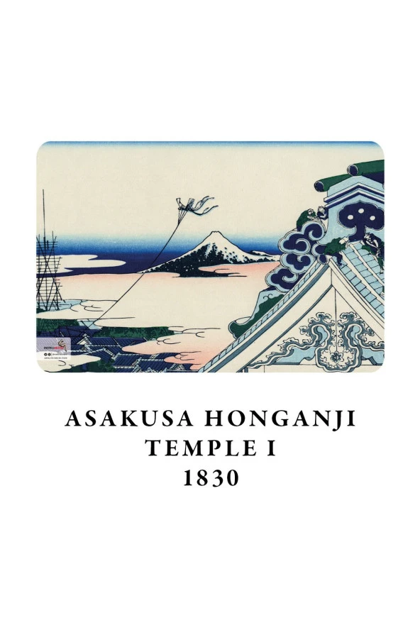 Hokusai 4'lü Defter Seti 2 - Mount Fuji Series Iı - Çizgisiz - 48 Sayfa - 10,5x14cm - 3