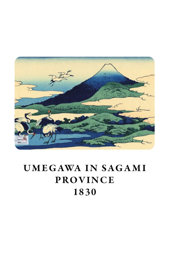 Hokusai 4'lü Defter Seti 4 - Mount Fuji Series Iv - Çizgisiz - 48 Sayfa - 10,5x14cm
