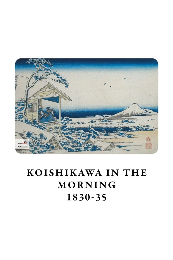 Hokusai 4'lü Defter Seti 3 - Mount Fuji Series Iıı - Çizgisiz - 48 Sayfa - 10,5x14cm - 3
