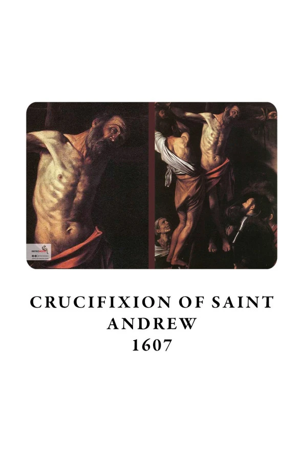 Caravaggio 4'lü Defter Seti 4 - Saints Series Iı - Çizgisiz - 48 Sayfa - 10,5x14cm - Resim 4